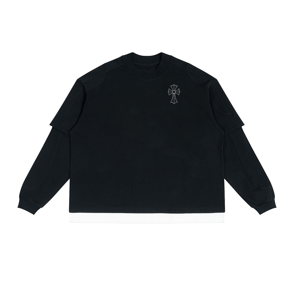 Unisex Paneled Layer Color Block T-Shirt + Endure & Persist +