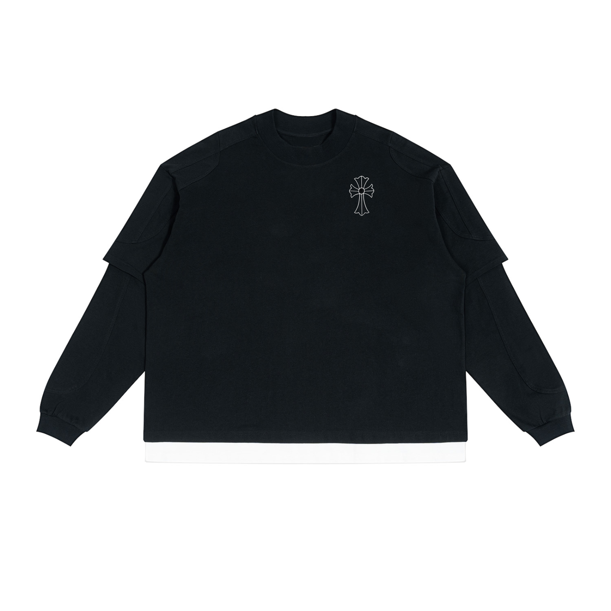 Unisex Paneled Layer Color Block T-Shirt + Endure & Persist +