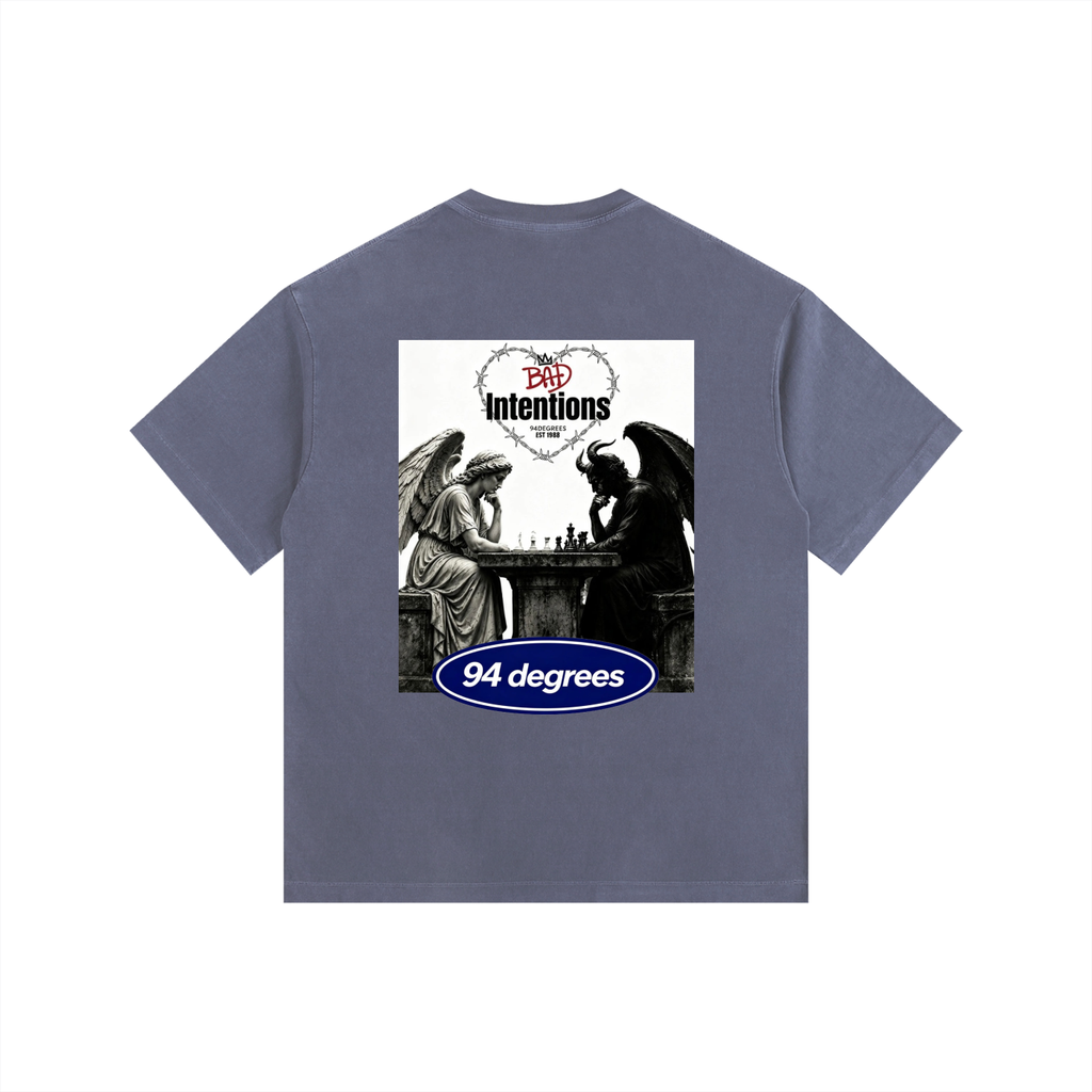Vintage Washed Oversized Cotton T-Shirt
