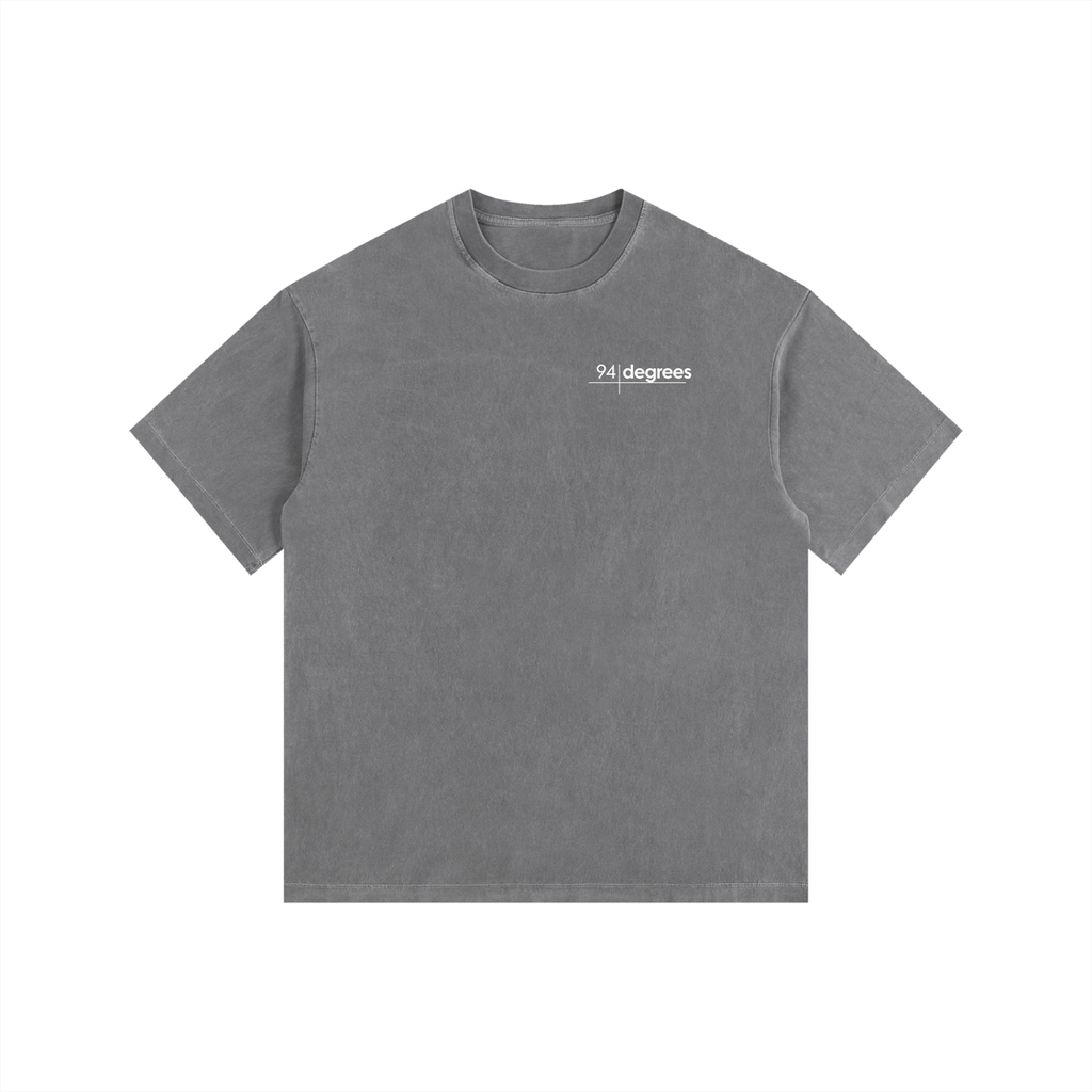 Vintage Washed Oversized Cotton T-Shirt