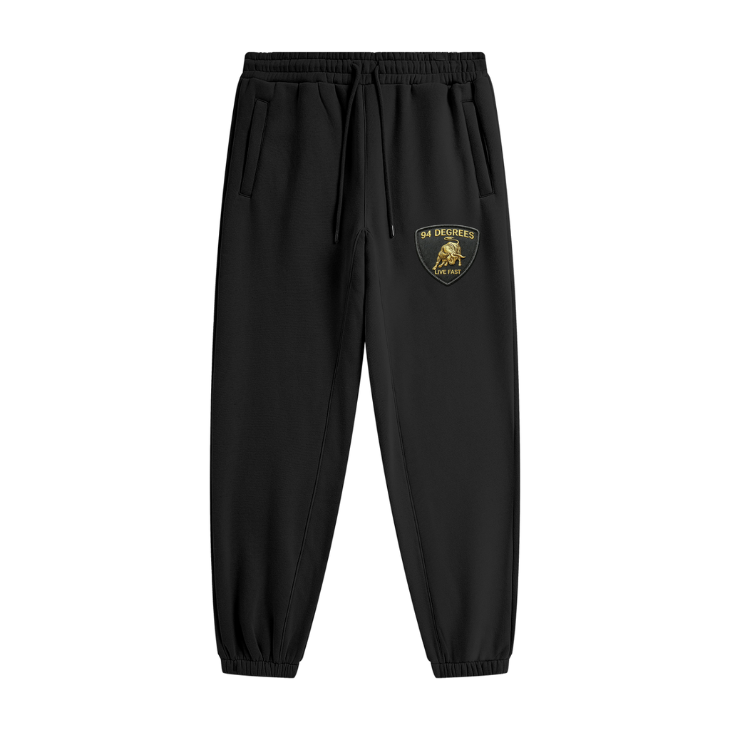 Unisex Heavyweight Fleece Joggers - Live Fast