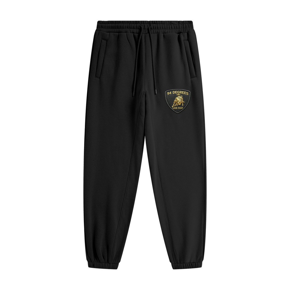 Unisex Heavyweight Fleece Joggers - Live Fast