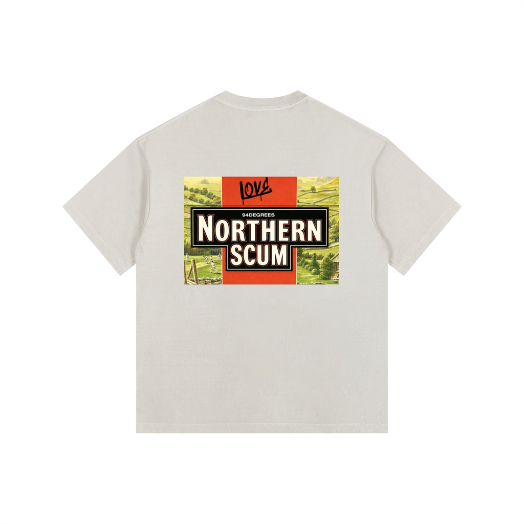 Vintage Washed Oversized Cotton T-Shirt - Northern Scum