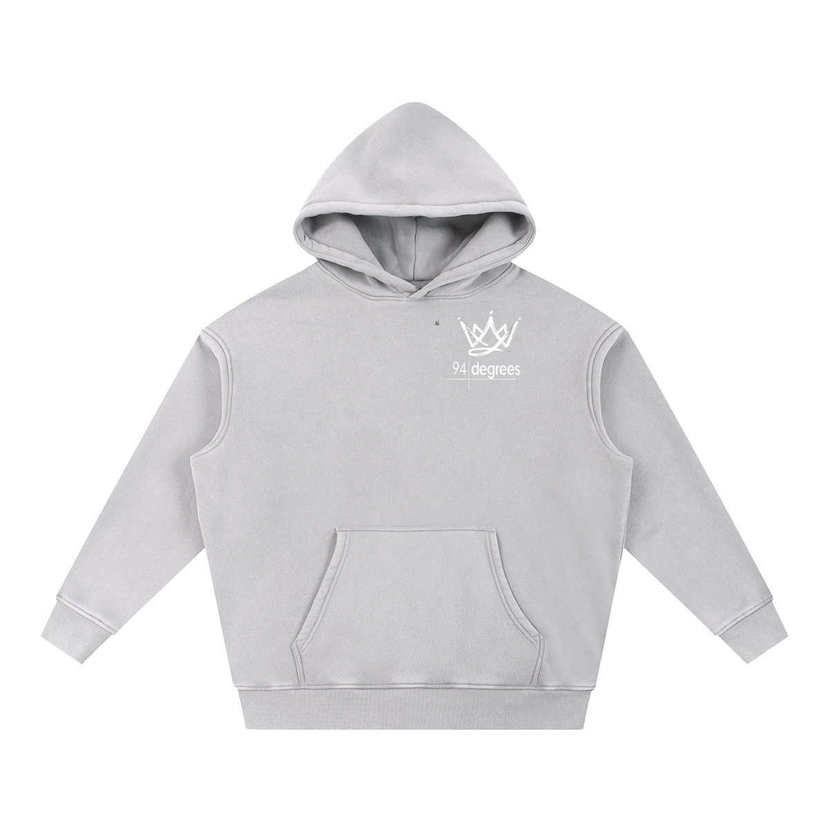 Snow Wash Fleece Oversized Hoodie + We Must Not Sin In Paris +