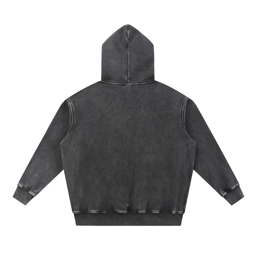 Snow Wash Fleece Oversize Hoodie - 94 DEGREES