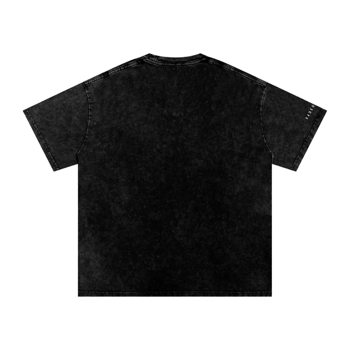 Snow Washed Oversized Cotton T-Shirt - 94 DEGREES