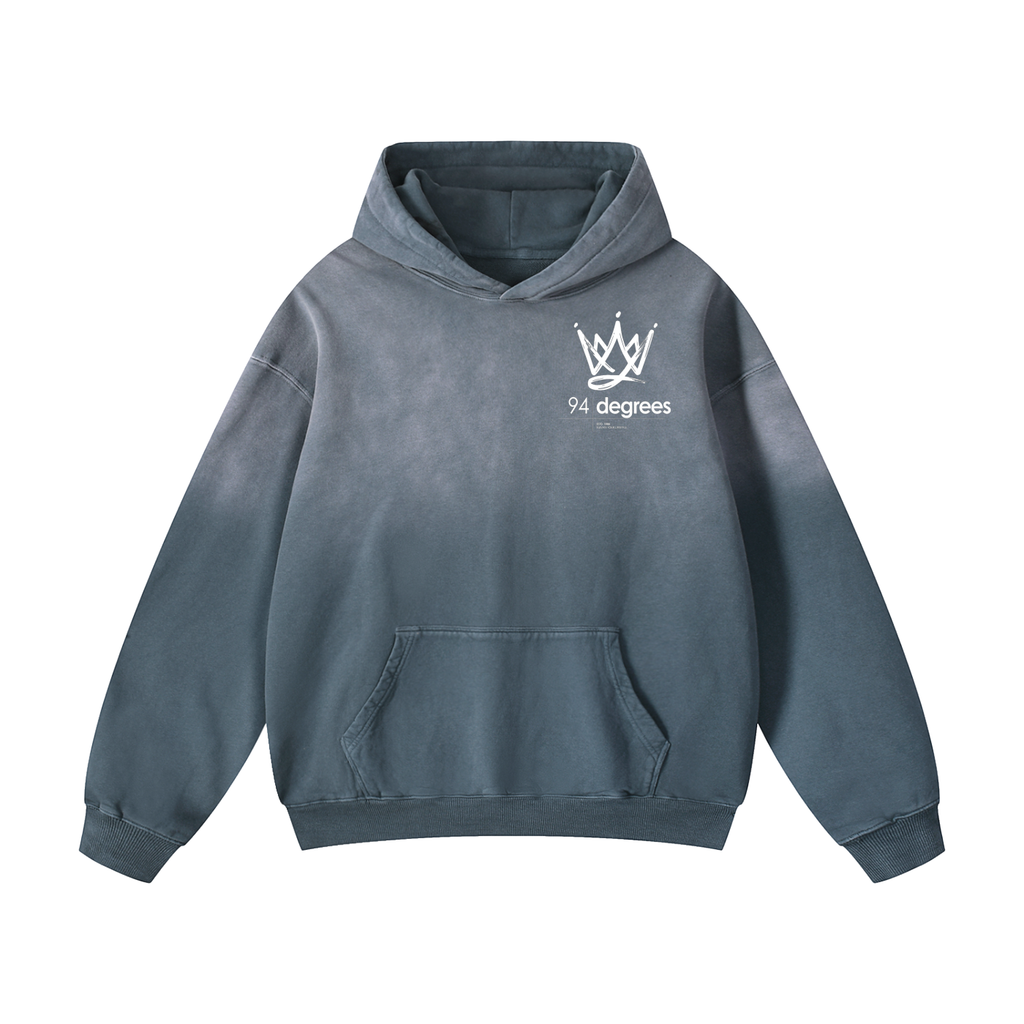 Heavyweight Sunfade Oversized Hoodie + Elvis + Legends Live Forever