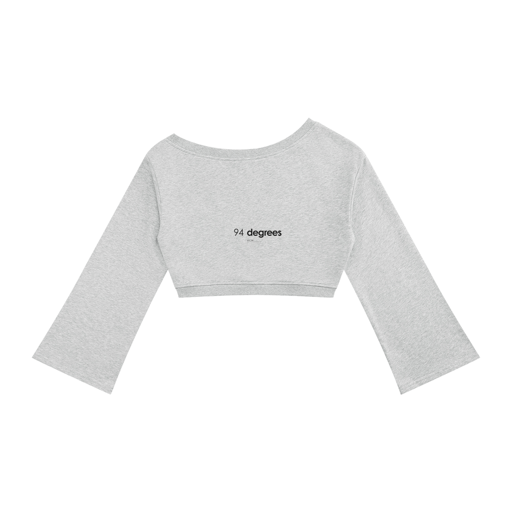 Women's Off-Shoulder Sweatshirt 'Beverly Hills Y2K'