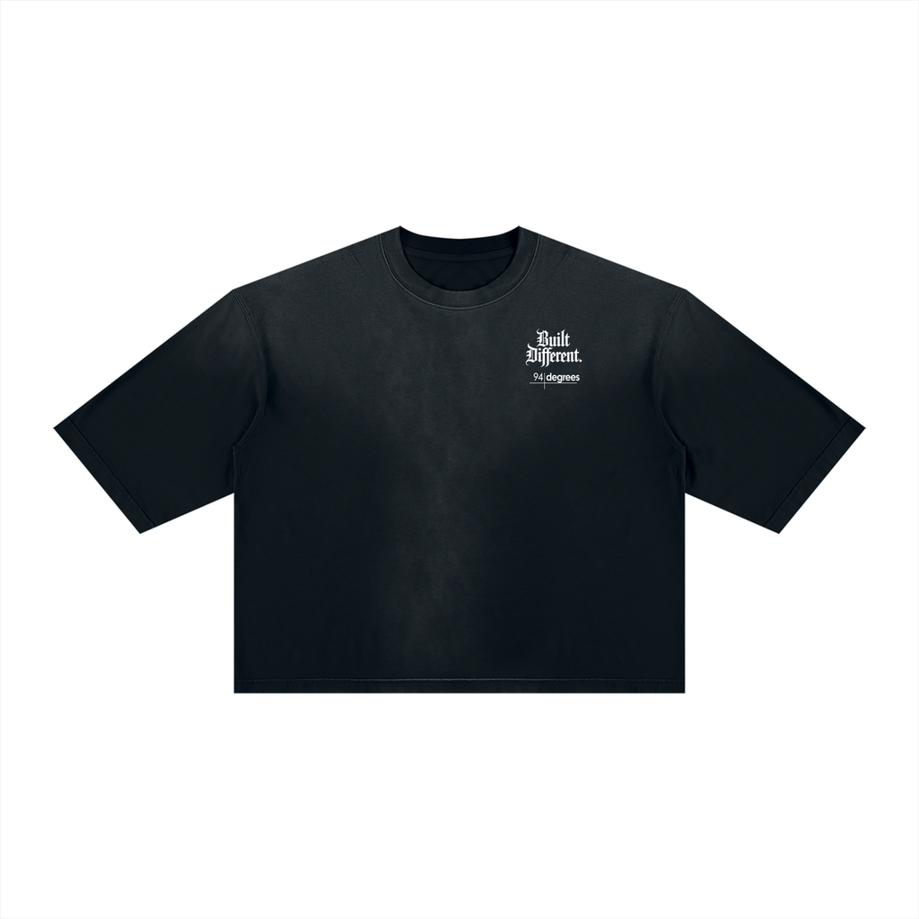 Unisex Vintage Wash Sunfade Boxy T-Shirt - Rebel Hollywood