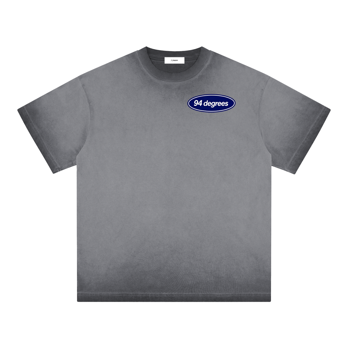 Reverse Dyed Loose Cotton T-Shirt + Delusional Optimist +