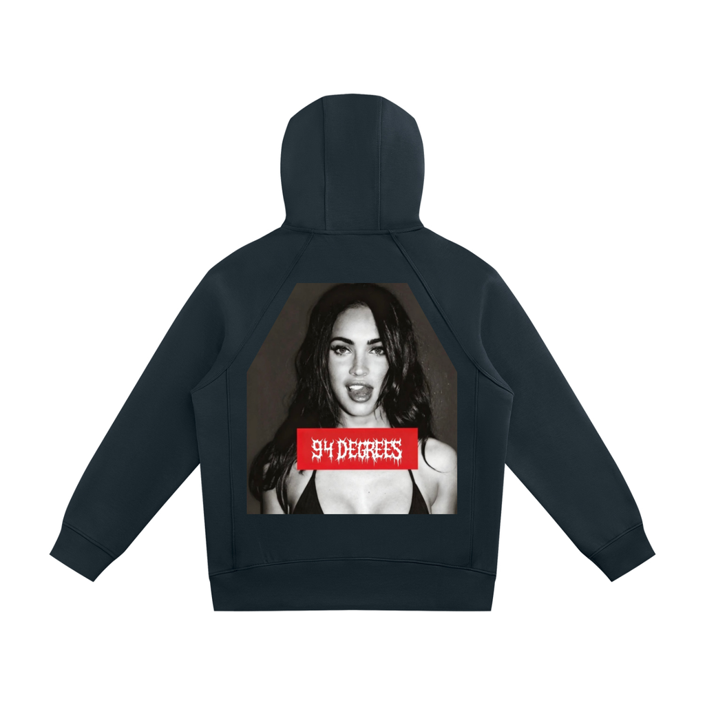 Unisex Raglan Full Zip Hoodie