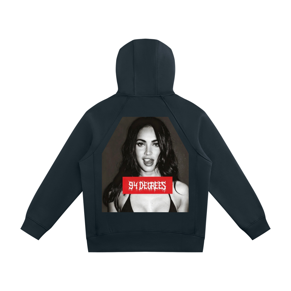 Unisex Raglan Full Zip Hoodie
