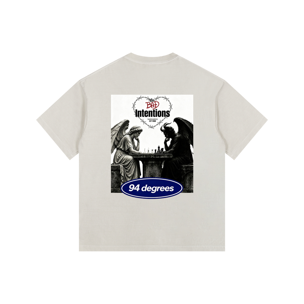 Vintage Washed Oversized Cotton T-Shirt