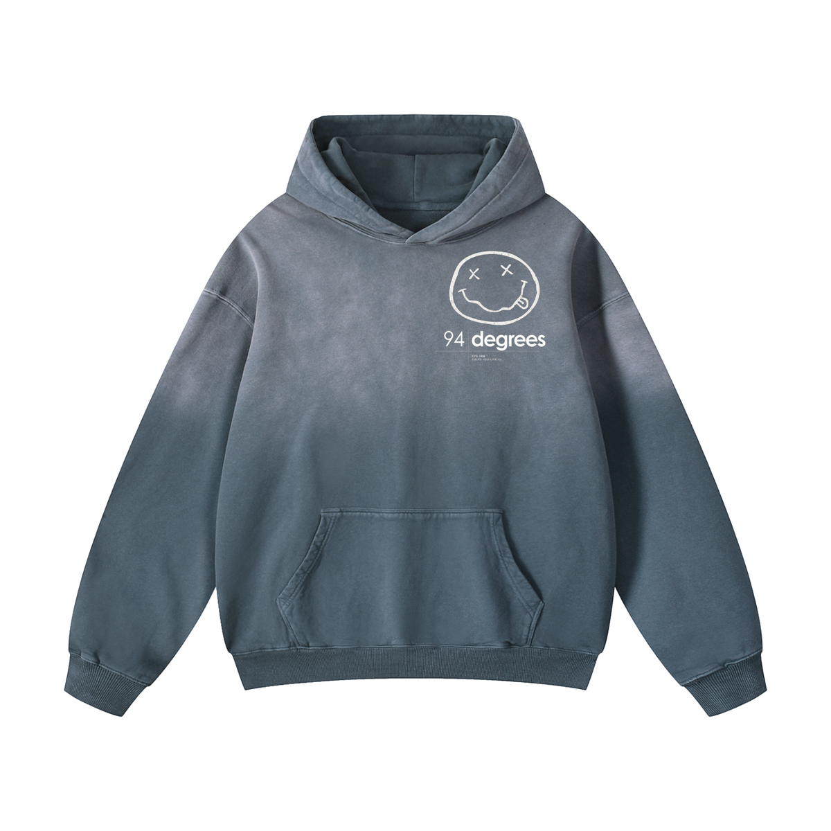 Heavyweight Sunfade Oversized Hoodie + Kurt + Legends Live Forever