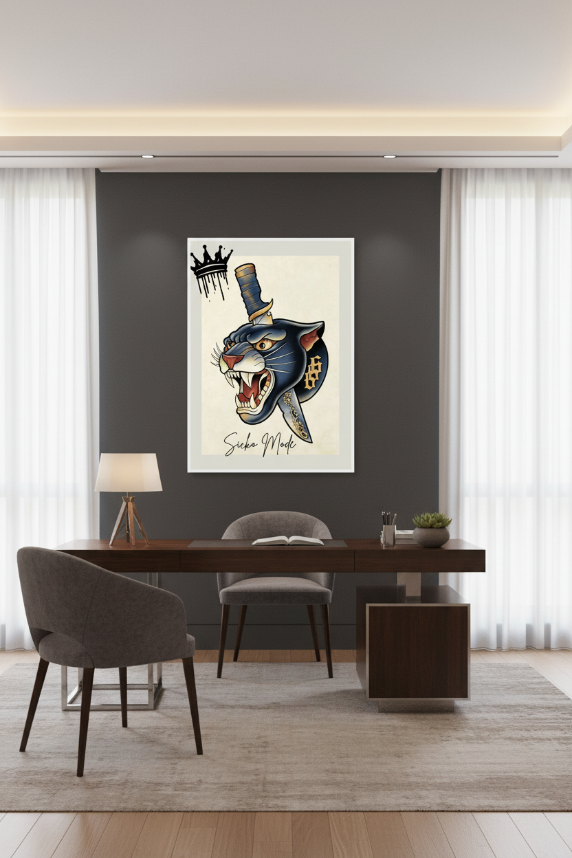 Premium Matte Paper Wooden Framed Poster A1 (59.4 x 84.1 cm) - 94 DEGREES