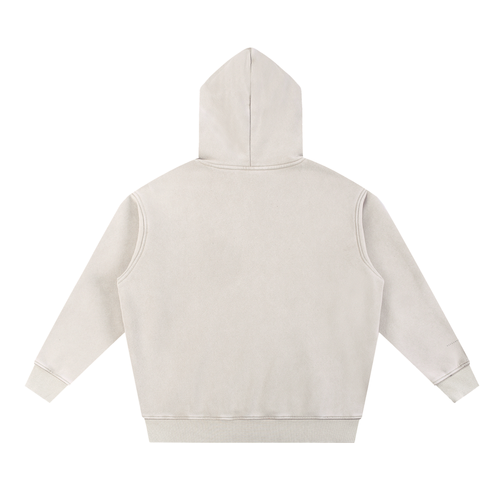 Snow Wash 'Beverly Hills' Fleece Oversize Hoodie - 94 DEGREES