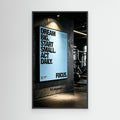 Dream big canvas print